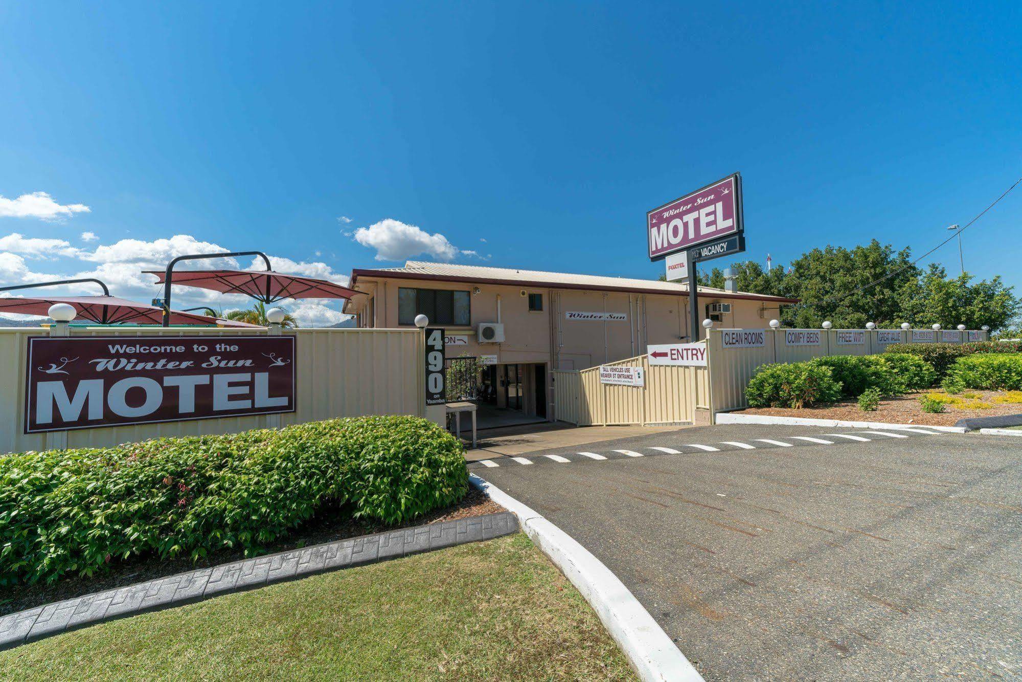 Winter Sun Motel Rockhampton Exterior foto
